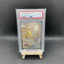 PSA 10 Alakazam EX SIR Scarlet Violet 151 201/165 GEM MINT Graded Pokemon Card - Image 1