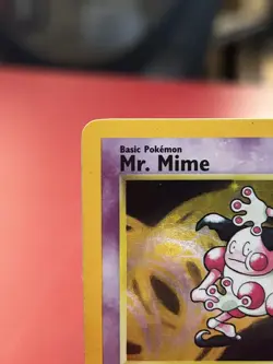 Mr. Mime 6/64 Rare Holo Jungle 1999 No Symbol Pokemon TCG - Image 4