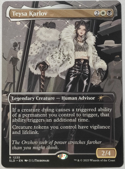 MTG Secret Lair Teysa Karlov #1235 -SLD City Styles [UPick Foil/Reg] Winter23 NM - Image 1