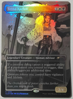 MTG Secret Lair Teysa Karlov #1235 -SLD City Styles [UPick Foil/Reg] Winter23 NM - Image 3
