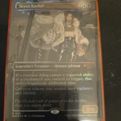 Magic the Gathering Teysa Karlov City Styles Secret Lair Foil Borderless Card - Image 1