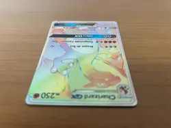 Charizard GX (Secret) 150/147 Burning Shadows Pokemon Rare Brazilian Card NM+ - Image 5