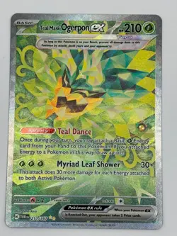 Teal Mask Ogerpon ex 211/167 SV06: Twilight Masquerade - Pokemon Card - NM - Image 1
