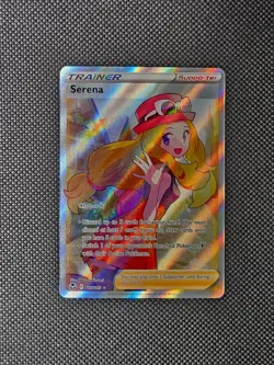 Pokemon TCG Serena 193/195 Rare Trainer Silver Tempest Sword & Shield Holo Card - Image 1