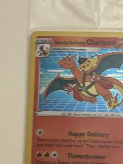 Special Delivery Charizard Pokemon Center Promo Card Sealed SWSH075 - sealed - Image 2