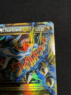 Pokemon Mega Charizard-EX TCG Flashfire Card 108/106 Secret Rare (bent) - Image 4