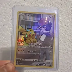 Pokemon Sun & Moon Cosmic Eclipse Pikachu Secret Rare 241/236 - Image 1