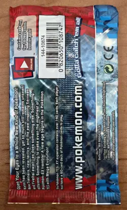 Pokemon TCG: XY Base Set Blastoise Booster Pack - Factory Sealed - 2014 - Image 2