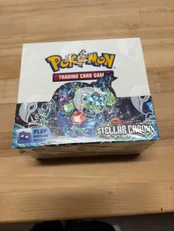 Pokemon TCG Stellar Crown Booster Box - Scarlet & Violet - 36 Packs - Sealed - Image 1