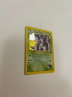 Pokemon TCG Giovanni's Nidoking Gym Challenge Holo Card 7/132 Unlimited Rare LP - Image 4