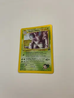 Pokemon TCG Giovanni's Nidoking Gym Challenge Holo Card 7/132 Unlimited Rare LP - Image 5