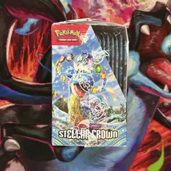 Pokemon TCG: Scarlet & Violet Stellar Crown Factory Sealed Booster Box - 36 Pack - Image 3