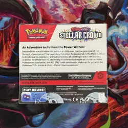Pokemon TCG: Scarlet & Violet Stellar Crown Factory Sealed Booster Box - 36 Pack - Image 4