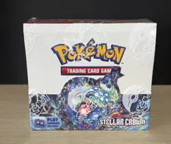 POKEMON SCARLET & VIOLET STELLAR CROWN FACTORY SEALED 36 PACK BOOSTER BOX - Image 1