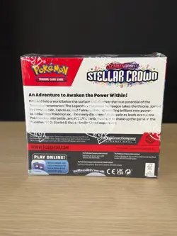 POKEMON SCARLET & VIOLET STELLAR CROWN FACTORY SEALED 36 PACK BOOSTER BOX - Image 2
