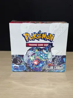 POKEMON SCARLET & VIOLET STELLAR CROWN FACTORY SEALED 36 PACK BOOSTER BOX - Image 1