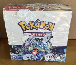 POKEMON SCARLET & VIOLET STELLAR CROWN FACTORY SEALED 36 PACK BOOSTER BOX - Image 1
