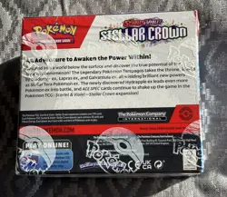 POKEMON SCARLET & VIOLET STELLAR CROWN FACTORY SEALED 36 PACK BOOSTER BOX - Image 3