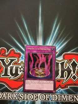 Yu-Gi-Oh Cursed Seal of The Forbidden Spell Quarter Century Secret Rare - Image 1