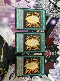 Yugioh Ancient Chant MZMI-EN069, LED7-EN004 1st Ed UR “(x3) Ra Deck Support” - Image 3