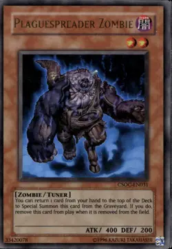 Plaguespreader Zombie Unl Ed Ultra Rare CSOC-EN031 Yu-Gi-Oh! - Image 1