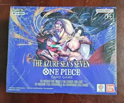 ONE PIECE THE AZURE SEA'S SEVEN booster box, factory sealed, BAN DAI, new - Image 1