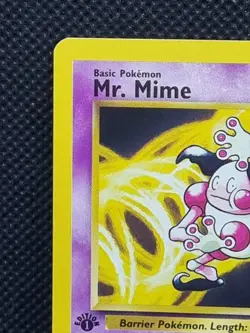 Pokemon Card - 1st Edition Jungle Mr Mime 22/64 Non-Holo Rare - Near Mint - Image 3