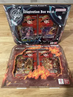 One Piece Illustration Box Volume 5 and 6 New Sealed Op-13 English Bandai Anime - Image 1