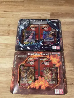 One Piece Illustration Box Volume 5 and 6 New Sealed Op-13 English Bandai Anime - Image 2