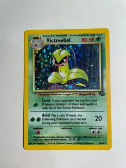 Pokemon Jungle - Victreebel 14/64 LP WoTC HOLO Card Base Set/Fossil/1999/Rare - Image 1