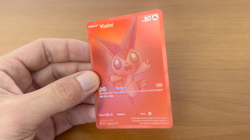 Victini 171/086 Sv: White Flare Pokemon Rare Brazilian Card #2 Pack Fresh NM+ - Image 2