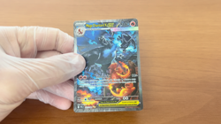 Mega Charizard X EX 125/094 Phantasmal Flames Pokemon Brazil Near Mint Card NM - Image 2
