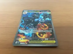 Mega Charizard X EX 125/094 Phantasmal Flames Pokemon Brazil Near Mint Card NM - Image 4