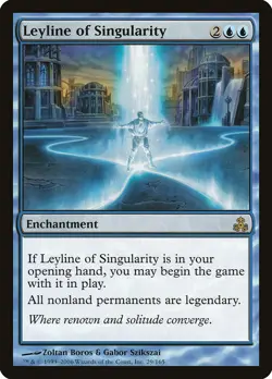 Leyline of Singularity Guildpact PLD Blue Rare MAGIC GATHERING CARD ABUGames - Image 1