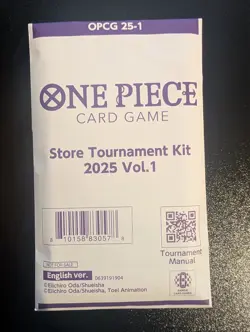 One Piece Card Game Store Tournament Kit 2025 Vol 1 Free Shipping Event Kit - Image 1
