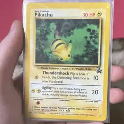 Pokemon Pikachu 8 Card Lot TCG Regular & Holo English Collectible Cards - Image 3