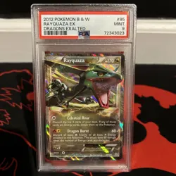 Rayquaza EX Dragons Exalted PSA 9 Mint Card 85/124 - Image 1