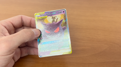 Gengar & Mimikyu GX 53/181 Sun & Moon Tag Team Up Pokemon Brazilian Card LP+/NM - Image 2