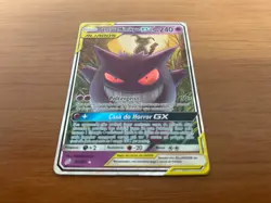 Gengar & Mimikyu GX 53/181 Sun & Moon Tag Team Up Pokemon Brazilian Card LP+/NM - Image 4
