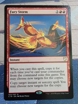 Fury Storm - Commander 2018 - C18 - #022 - MTG - NM - Image 2