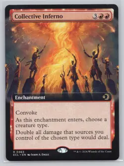 Collective Inferno (Extended Art) R Lorwyn Eclipsed 363 NM - Image 1