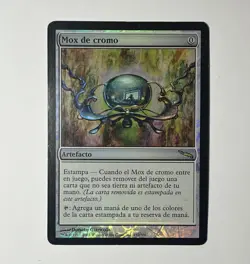 MTG Chrome Mox Foil Spanish [Mirrodin] MP - Image 1
