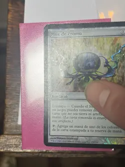 MTG Chrome Mox Foil Spanish [Mirrodin] MP - Image 3