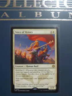 Voice of Victory Tarkir: Dragonstorm Regular - Image 1
