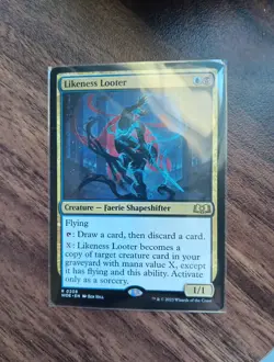 MTG - Likeness Looter - Wilds of Eldraine R 0208 - Image 3