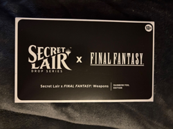 mtg secret lair x final fantasy: weapons EN FOIL SEALED - Image 1