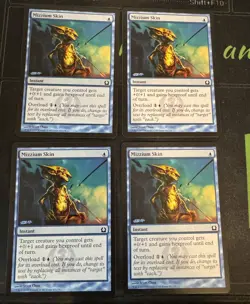 Mizzium Skin X4 Return to Ravnica Magic the Gathering MTG - Image 1