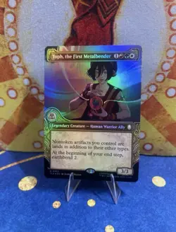 Toph, The First MetalBender (Borderless Foil) - Avatar: The Last Air Bender - Image 1