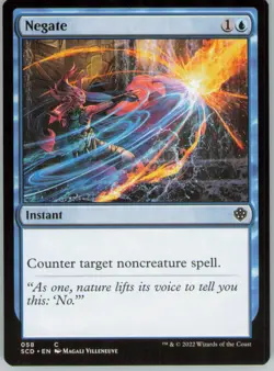 Negate C Starter Commander Decks 58 Near Mint - Image 1