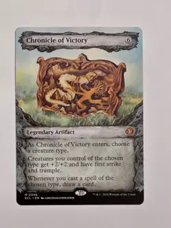 Chronicle of Victory - M0346 Reg (Showcase) - Lorwyn Eclipsed - MTG - NM - Image 1